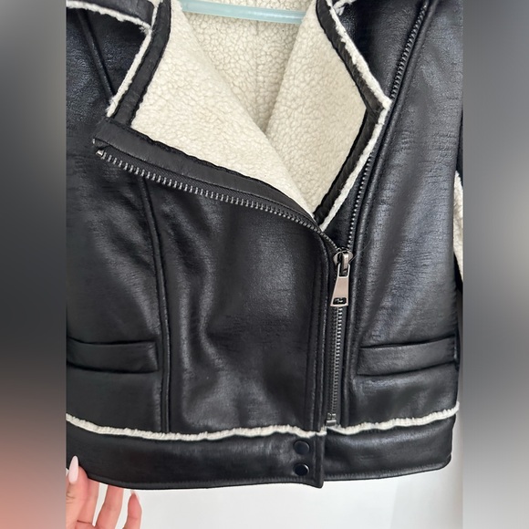 Le Superbe Presley Jacket in Black Faux Leather size XXS/00 - Picture 8 of 10